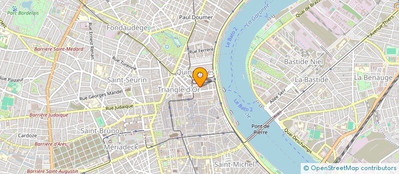 localisation de l'entreprise MADAME NADEZHDA RUSEVA  BORDEAUX