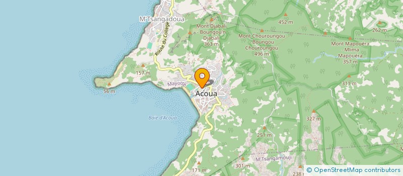 localisation de l'entreprise MADAME NADHUFA ALI  ACOUA