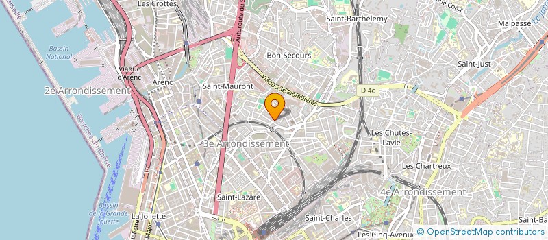 localisation de l'entreprise MADAME NADHUMATI ABDOU  MARSEILLE