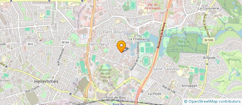 localisation de l'entreprise MADAME NADIA ABBAS  VILLENEUVE-D'ASCQ