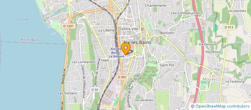 localisation de l'entreprise MADAME NADIA ABIDI à AIX-LES-BAINS