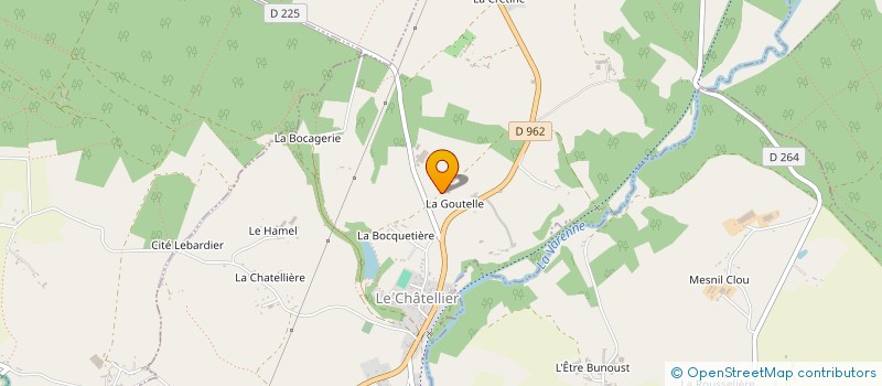localisation de l'entreprise MADAME NADIA ABLOUK à LE CHATELLIER