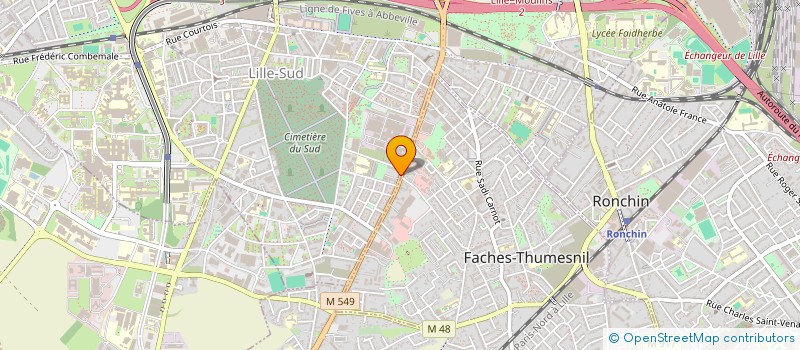 localisation de l'entreprise MADAME NADIA ACHMICHI  LILLE