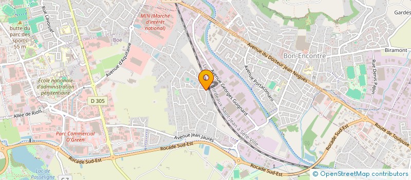 localisation de l'entreprise MADAME NADIA ACHOUR  BOE