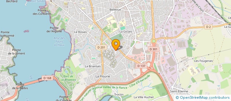 localisation de l'entreprise MADAME NADIA ADJEMOUT à SAINT-MALO