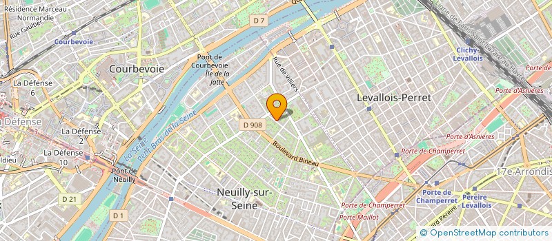 localisation de l'entreprise MADAME NADIA AFROUN à NEUILLY-SUR-SEINE