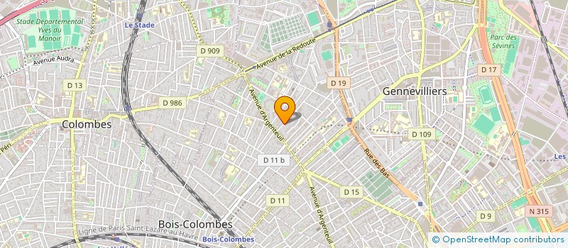 localisation de l'entreprise MADAME NADIA AIT EL BAHLOUL à ASNIERES-SUR-SEINE