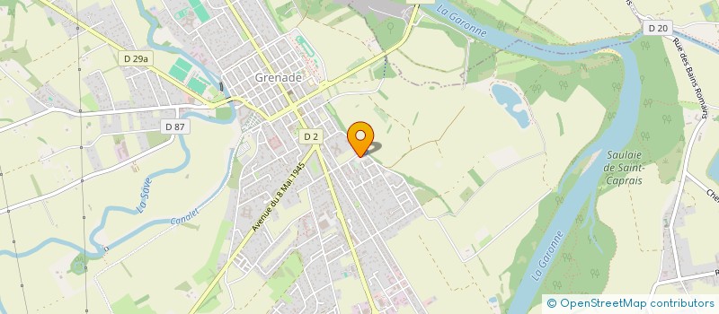 localisation de l'entreprise MADAME NADIA AIT MIMOUNE  GRENADE