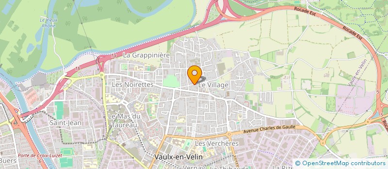 localisation de l'entreprise MADAME NADIA AKROUR  VAULX-EN-VELIN