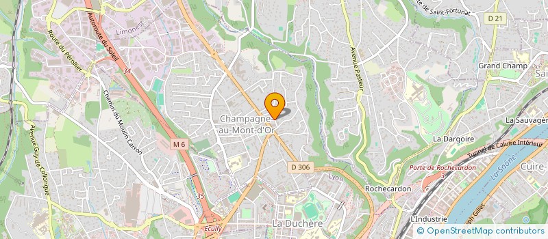 localisation de l'entreprise MADAME NADIA ALEXANDRA ROMAINE  CHAMPAGNE-AU-MONT-D'OR