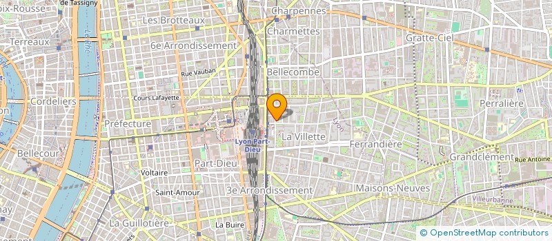 localisation de l'entreprise MADAME NADIA AMAR BENSABER  LYON