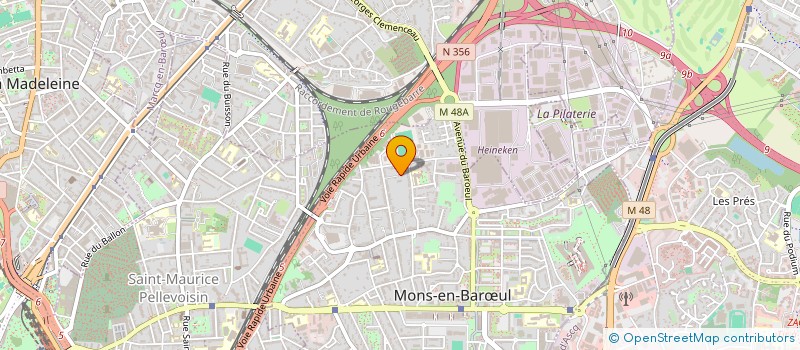 localisation de l'entreprise MADAME NADIA ANANE  MONS-EN-BARUL
