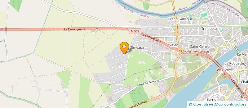 localisation de l'entreprise MADAME NADIA AOUACHE  ARLES