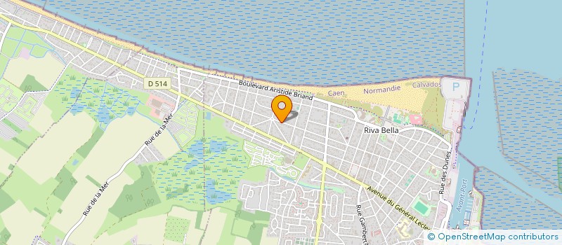 localisation de l'entreprise MADAME NADIA AOUED à OUISTREHAM
