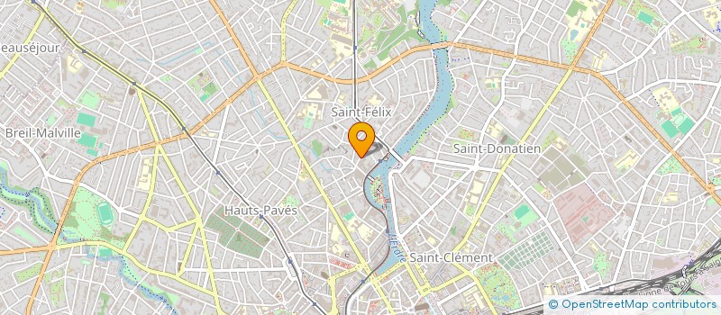 localisation de l'entreprise MADAME NADIA ATTI  NANTES