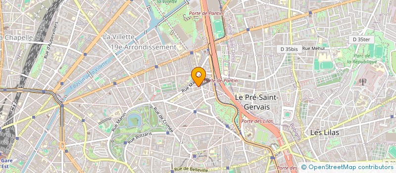 localisation de l'entreprise MADAME NADIA ATTROUCHE  PARIS