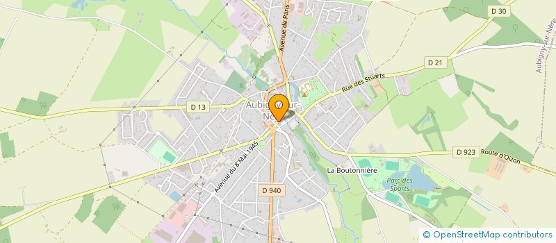localisation de l'entreprise MADAME NADIA AUTISSIER à AUBIGNY-SUR-NERE