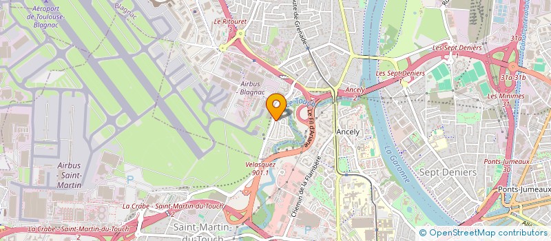 localisation de l'entreprise MADAME NADIA AYARI  BEAUZELLE