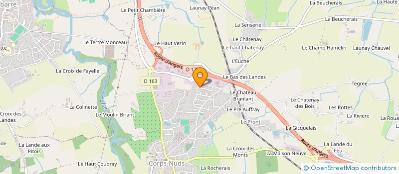 localisation de l'entreprise MADAME NADIA BAB  CORPS-NUDS