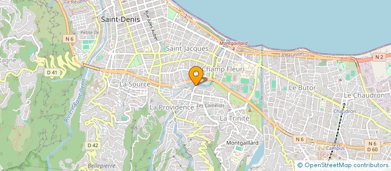 localisation de l'entreprise MADAME NADIA BABET  SAINT-DENIS