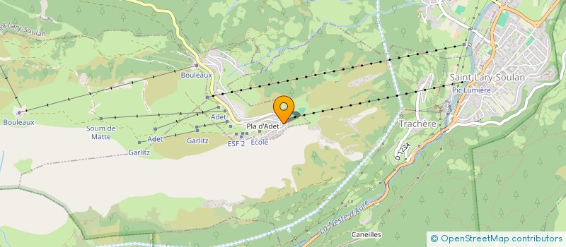 localisation de l'entreprise MADAME NADIA BARRE  SAINT-LARY-SOULAN