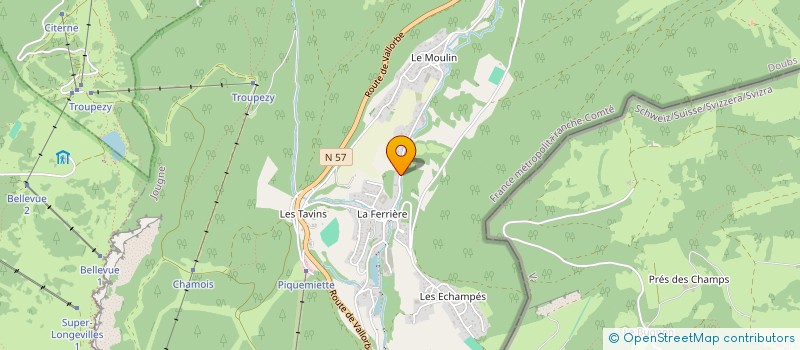 localisation de l'entreprise MADAME NADIA BASIN  ROCHEJEAN