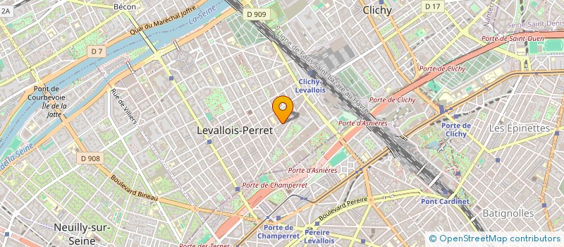 localisation de l'entreprise MADAME NADIA BEDRI à LEVALLOIS-PERRET