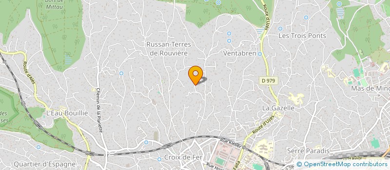 localisation de l'entreprise MADAME NADIA BEKHTAOUI  NIMES