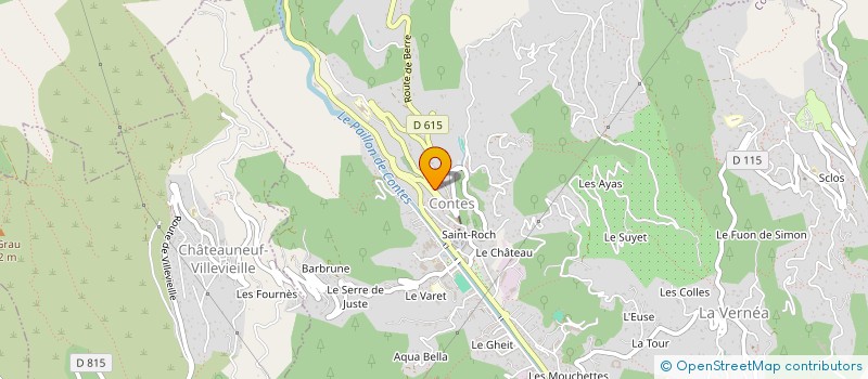 localisation de l'entreprise MADAME NADIA BEL HADJ  CONTES