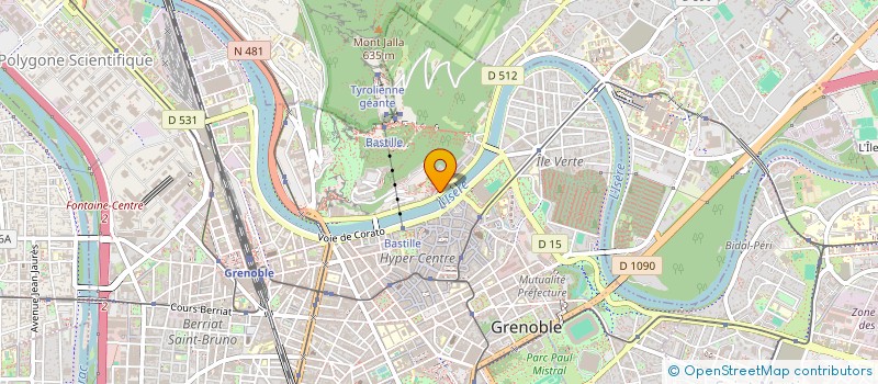 localisation de l'entreprise MADAME NADIA BELAID à GRENOBLE