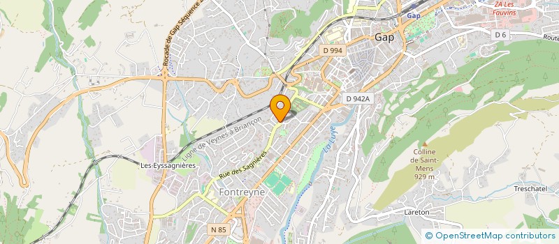 localisation de l'entreprise MADAME NADIA BELDJILALI  GAP