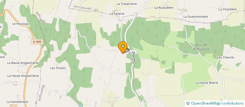 localisation de l'entreprise MADAME NADIA BELKACEM  REFFUVEILLE