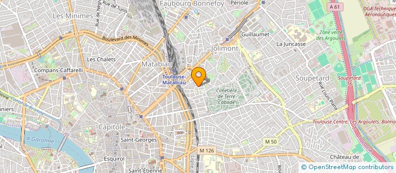 localisation de l'entreprise MADAME NADIA BELMEHEL à TOULOUSE