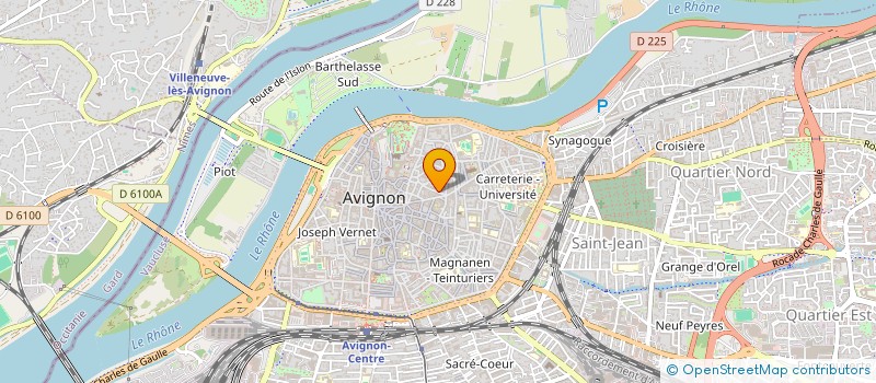 localisation de l'entreprise MADAME NADIA BEN AYED  AVIGNON