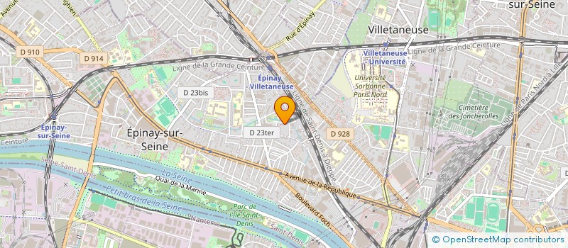 localisation de l'entreprise MADAME NADIA BEN CHEIKH à EPINAY-SUR-SEINE
