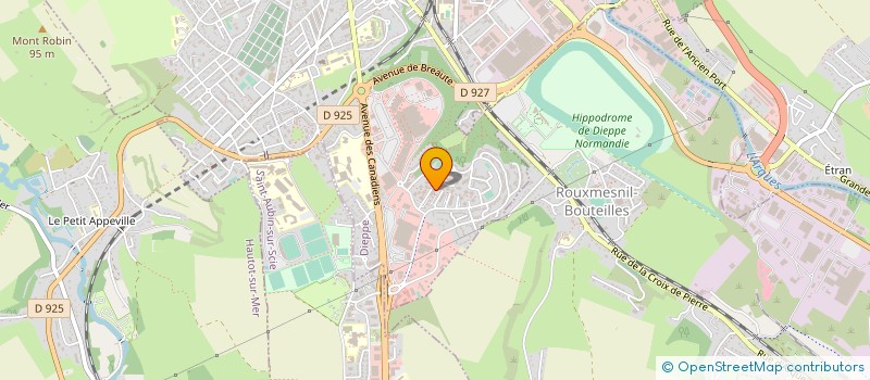 localisation de l'entreprise MADAME NADIA BEN MANSOUR à DIEPPE