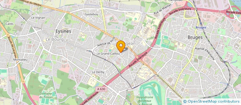 localisation de l'entreprise MADAME NADIA BENFRIHA  EYSINES