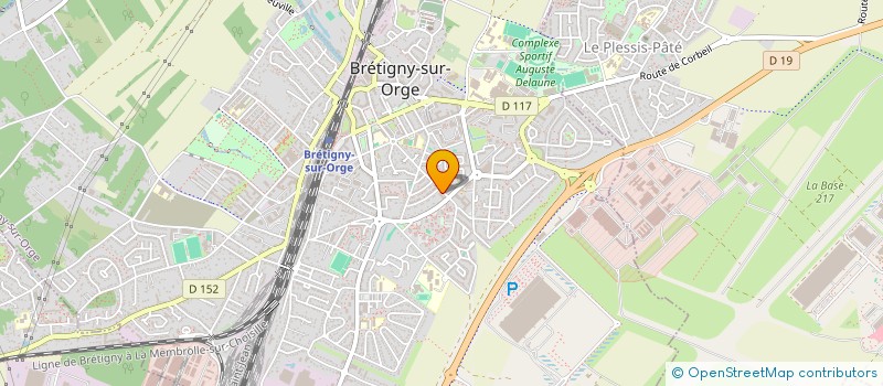 localisation de l'entreprise MADAME NADIA BENMAHDI à BRETIGNY SUR ORGE