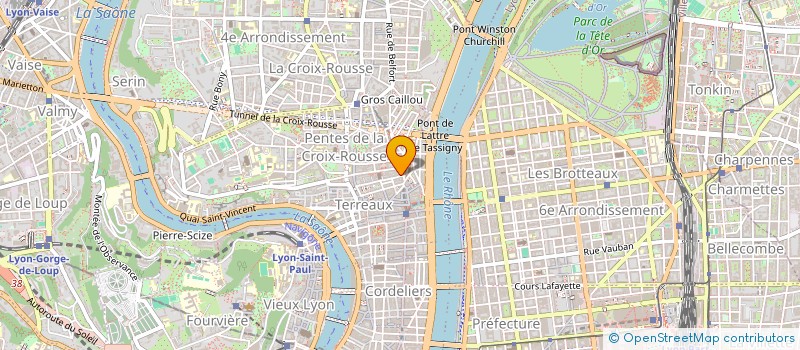 localisation de l'entreprise MADAME NADIA BERTAL à LYON