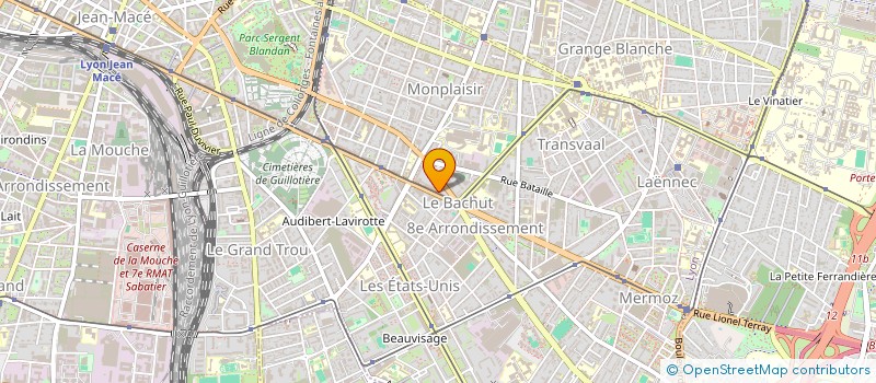 localisation de l'entreprise MADAME NADIA BESSAHRAOUI à LYON