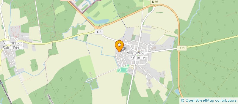 localisation de l'entreprise MADAME NADIA BESSAL  VILLENEUVE-LE-COMTE