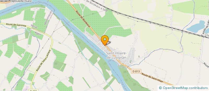 localisation de l'entreprise MADAME NADIA BETTICHE à SAINT-HILAIRE-DE-LUSIGNAN