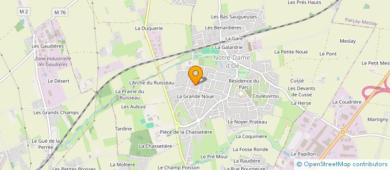 localisation de l'entreprise MADAME NADIA BIEN-AIME  NOTRE-DAME-D'OE