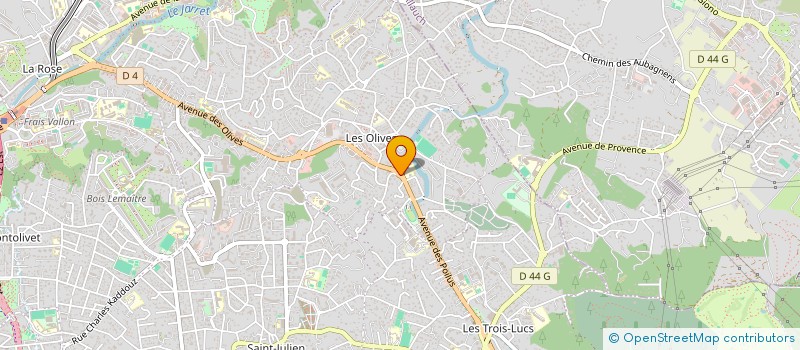 localisation de l'entreprise MADAME NADIA BIJAOUI  MARSEILLE