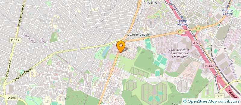 localisation de l'entreprise MADAME NADIA BIZI  GRIGNY