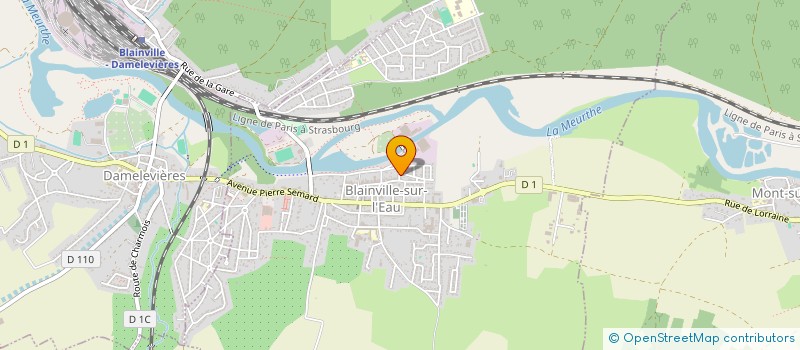 localisation de l'entreprise MADAME NADIA BOHN  MONT-SUR-MEURTHE