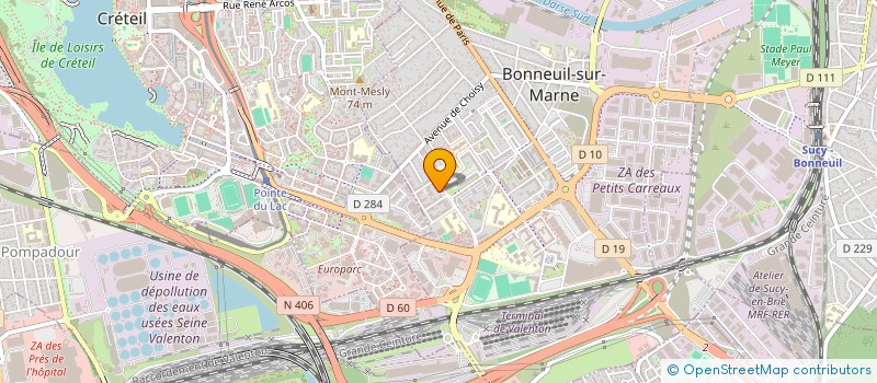 localisation de l'entreprise MADAME NADIA BONALAIR  BONNEUIL-SUR-MARNE