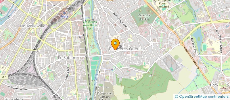 localisation de l'entreprise MADAME NADIA BOUACHERIA  METZ