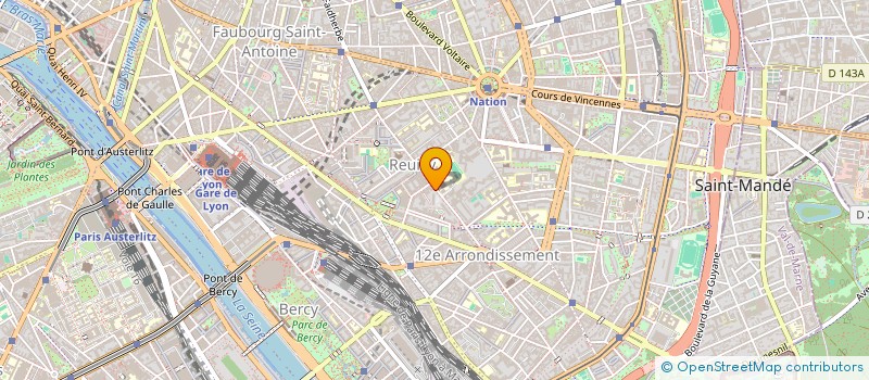 localisation de l'entreprise MADAME NADIA BOUAOUNE  PARIS