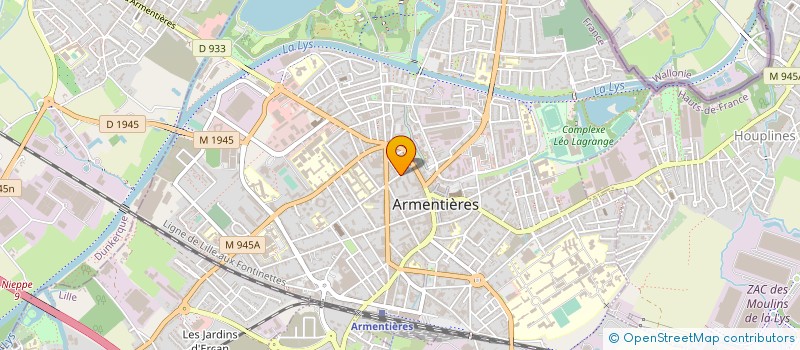 localisation de l'entreprise MADAME NADIA BOUBCHIR à ARMENTIERES